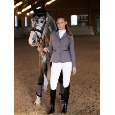 Anti-vliegensjabrak Equestrian Stockholm met geluiddemping Donkerpaars Violet