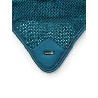 Moderne Equestrian Stockholm vliegenkap Teal blauw Moderne Equestrian Stockholm vliegenkap Teal blauw
