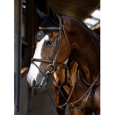 Vliegenmasker Equestrian Stockholm Performance Zwart