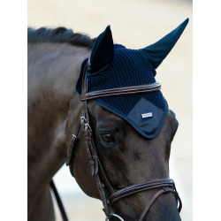 Vliegenmasker Equestrian Stockholm Performance Marine sportief Marineblauw