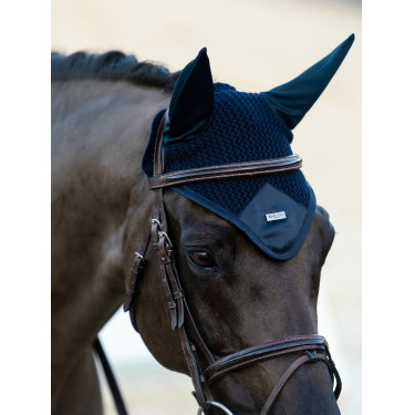 Vliegenmasker Equestrian Stockholm Performance Marine sportief Marineblauw