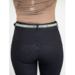 Smalle riem Equestrian Stockholm Zwarte editie