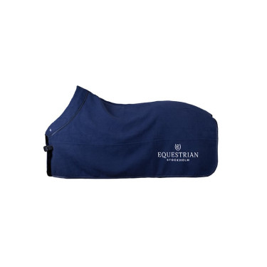 Moderne en technische wollen deken van Equestrian Stockholm Marine moderne tech