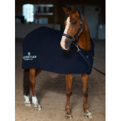 Moderne en technische wollen deken van Equestrian Stockholm Marine moderne tech