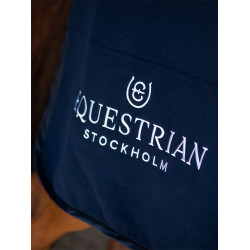 Moderne en technische wollen deken van Equestrian Stockholm Marine moderne tech