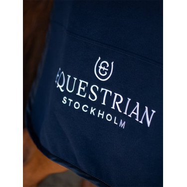 Moderne en technische wollen deken van Equestrian Stockholm Marine moderne tech
