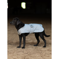Honden deken Equestrian Stockholm Reflective Glanzend zwart