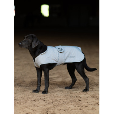 Honden deken Equestrian Stockholm Reflective Glanzend zwart Honden deken Equestrian Stockholm Reflective Glanzend zwart