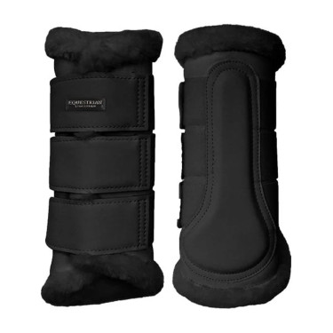 Dressuurbeschermers Equestrian Stockholm Alles zwart