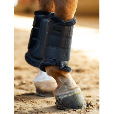 Dressuurbeschermers Equestrian Stockholm Marine effen