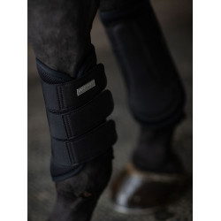 Equestrian Stockholm dressuurbeschermers van mesh Zwarte editie Equestrian Stockholm dressuurbeschermers van mesh Zwarte editie