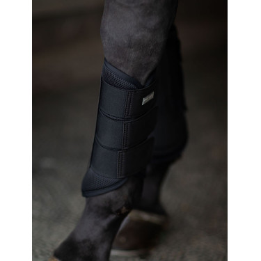 Equestrian Stockholm dressuurbeschermers van mesh Zwarte editie Equestrian Stockholm dressuurbeschermers van mesh Zwarte editie