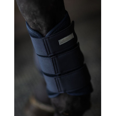 Equestrian Stockholm dressuurbeschermers van mesh Middernachtblauw Marineblauw