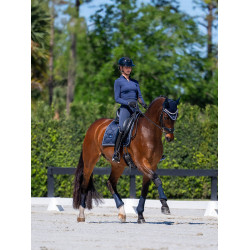 Equestrian Stockholm dressuurbeschermers van mesh Middernachtblauw Marineblauw
