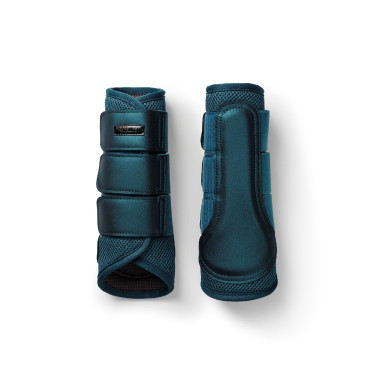 Equestrian Stockholm dressuurbeschermers van mesh Teal blauw