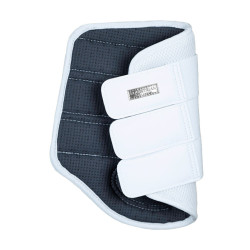 Equestrian Stockholm dressuurbeschermers van mesh Zilverwit Marineblauw