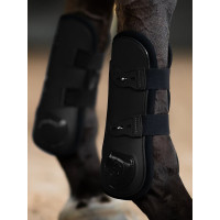 Equestrian Stockholm anatomische peesbeschermers Zwarte editie Equestrian Stockholm anatomische peesbeschermers Zwarte editie