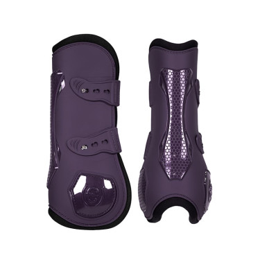 Equestrian Stockholm anatomische peesbeschermers Zwart raven