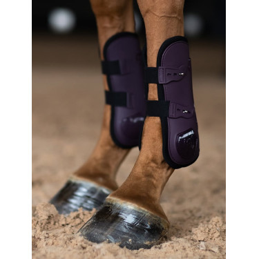 Equestrian Stockholm anatomische peesbeschermers Zwart raven