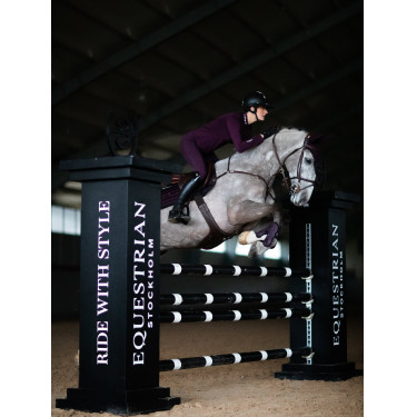 Equestrian Stockholm anatomische peesbeschermers Zwart raven