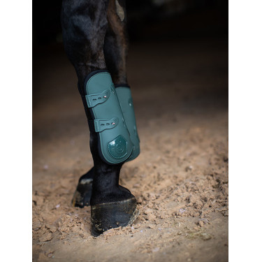 Equestrian Stockholm anatomische peesbeschermers Sycomoregroen
