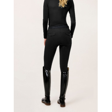 Dames paardrijlegging Equestrian Stockholm Premium Zwart