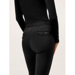 Dames paardrijlegging Equestrian Stockholm Premium Zwart