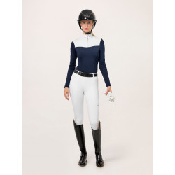 Dames paardrijlegging Equestrian Stockholm Premium Wit
