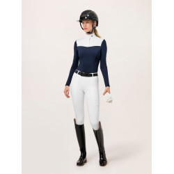 Dames paardrijlegging Equestrian Stockholm Premium Wit