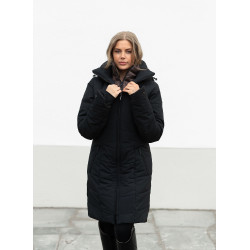 Lange winterjas Equestrian Stockholm Denali dames Moderne mokka Lange winterjas Equestrian Stockholm Denali dames Moderne mokka