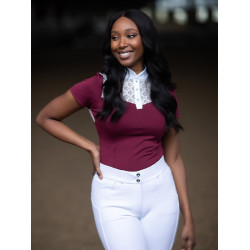 Wedstrijdpolo Equestrian Stockholm Champion dames Bordeaux Wedstrijdpolo Equestrian Stockholm Champion dames Bordeaux