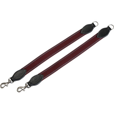 Elastieken voor borsttuig Eric Thomas Pro Zwart / bordeaux Elastieken voor borsttuig Eric Thomas Pro Zwart / bordeaux