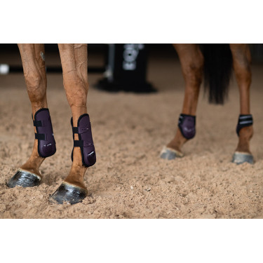 Equestrian Stockholm anatomische kogelbeschermers Zwart raven