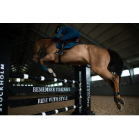 Equestrian Stockholm anatomische kogelbeschermers Zwarte editie