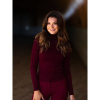Gebreide coltrui Equestrian Stockholm dames Bordeaux Gebreide coltrui Equestrian Stockholm dames Bordeaux