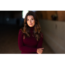 Gebreide coltrui Equestrian Stockholm dames Bordeaux Gebreide coltrui Equestrian Stockholm dames Bordeaux