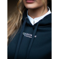 Dameshoodie Equestrian Stockholm Ease Marine Marineblauw