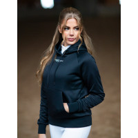 Dameshoodie Equestrian Stockholm Ease Marine Marineblauw