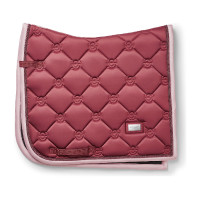Dressuurzadeldek Equestrian Stockholm Helemaal zwart glanzend Dressuurzadeldek Equestrian Stockholm Helemaal zwart glanzend
