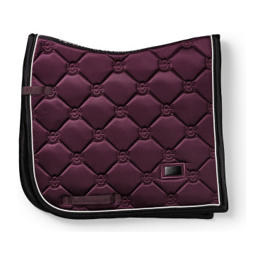 Dressuurzadeldek Equestrian Stockholm Zwart raven Violet