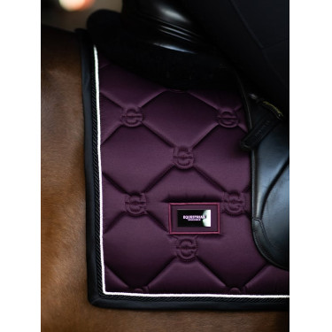 Dressuurzadeldek Equestrian Stockholm Zwart raven Violet