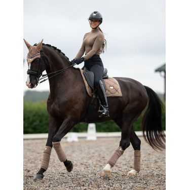 Dressuurzadeldek Equestrian Stockholm Champagne Beige