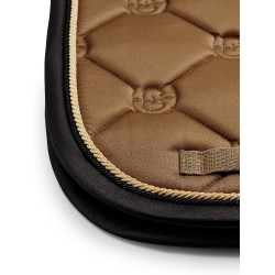 Dressuurzadeldek Equestrian Stockholm Verguld messing