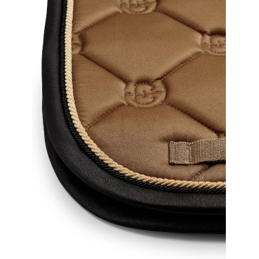 Dressuurzadeldek Equestrian Stockholm Verguld messing