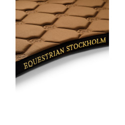 Dressuurzadeldek Equestrian Stockholm Verguld messing