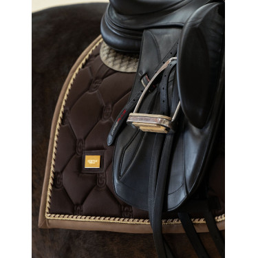 Dressuurzadeldek Equestrian Stockholm Goudbruin