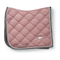 Dressuurzadeldek Equestrian Stockholm Helemaal zwart glanzend