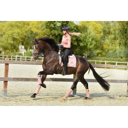 Dressuurzadeldek Equestrian Stockholm Roze parel