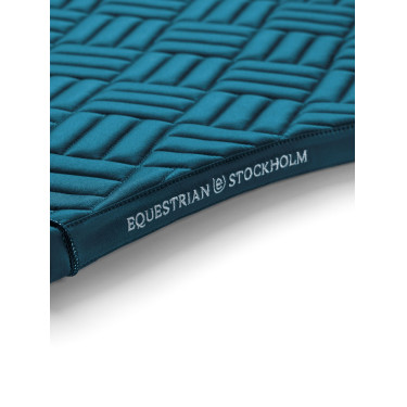 Moderne dressuurdekje Equestrian Stockholm Teal blauw