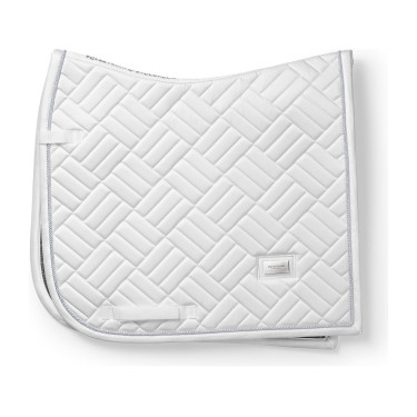 Moderne dressuurdekje Equestrian Stockholm Wit perfectie
